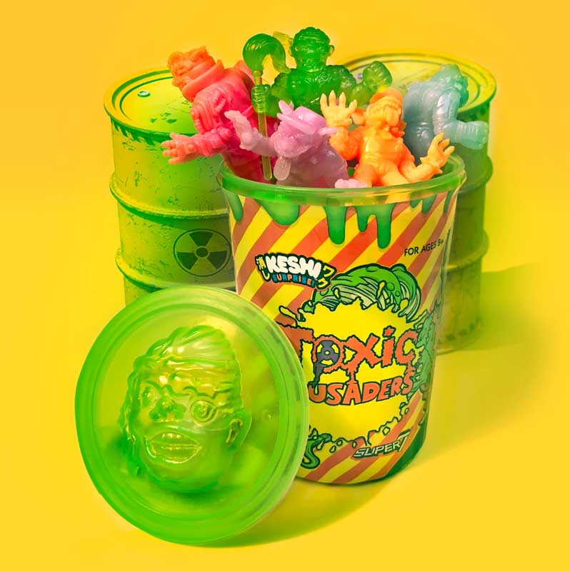 ASTRO ZOMBIES | SUPER 7 KESHI SURPRISE TRASH CAN TOXIC CRUSADERS